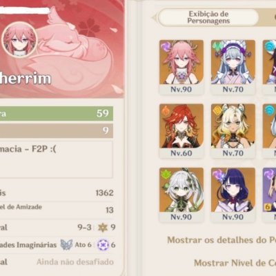 Conta Endgame! Skirk, Mavuika, Yae MIko, Nahida e Raiden...