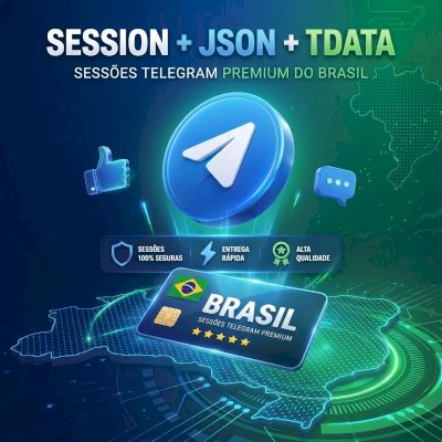 🇧🇷 PACK (5 CONTAS) BRASILEIRAS DE TELEGRAM AQUECIDAS🔥