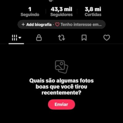 Conta TikTok 43,2K Seguidores • 100% Orgânica • 3,8M Curtidas • 14,4M Views 