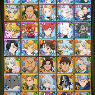 Conta COLLAB THE SEVEN DEADLY SINS X RE ZERO