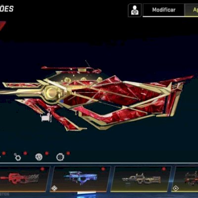 CONTA DE BLOOD STRIKE COM ARMAS ETERNAS 