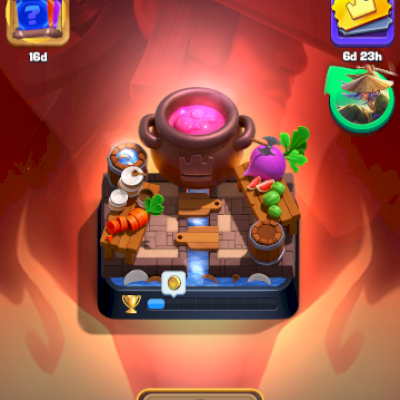 Conta de Clash Royale upanda 