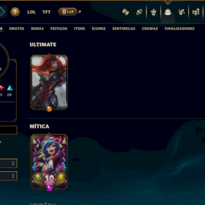 Prata 3 com 130 Champs e 64 Skins