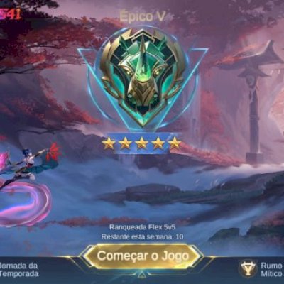 Conta epico 3 mobile legends + de 20 hérois e 3 skins 16,90 FULL ACESSO