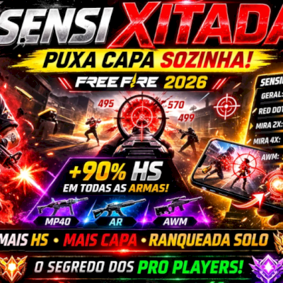 Sensi Xitada 2026 –Puxa Capa Sozinha V2 Free Fire