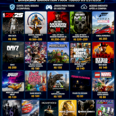 CONTA PLAYSTATION +20 JOGOS