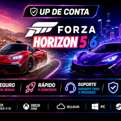 FORZA HORIZON 5 e 6 UP DE CONTA | XCLOUD XBOX e PC MAIS BARATO