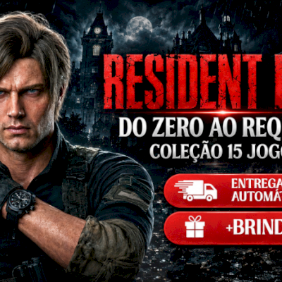 RESIDENT EVIL 15 JOGOS FRANQUIA | DO 1 AO REQUIEM | CONTA STEAM OFFLINE