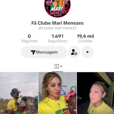 Vendo conta do tik Tok bem engajada 