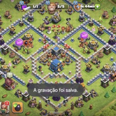 Conta simples clash of clans