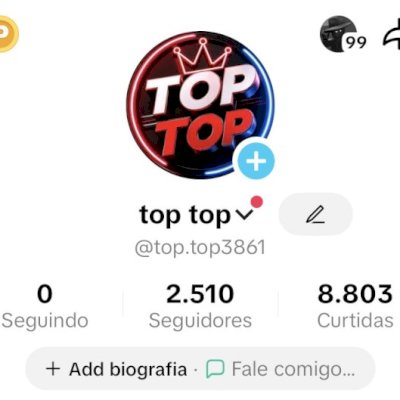 CONTA TIKTOK SHOP 2K+ DE SEGUIDORES 