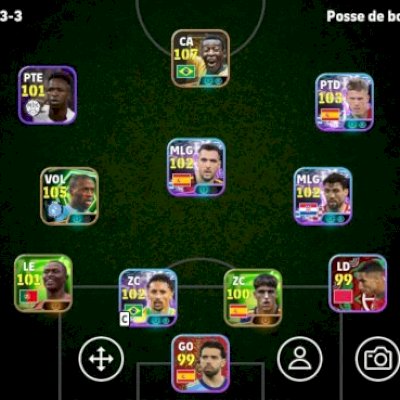 continha de efootball pra da ragebait