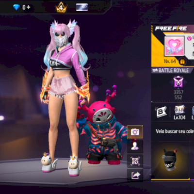 Conta level 64 prime 4 diamante IV