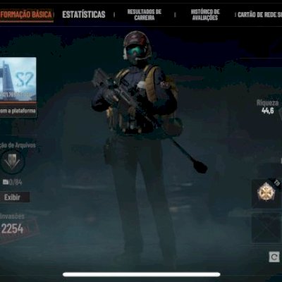 conta nível 30, desde a beta, 40 milhões de armazém.