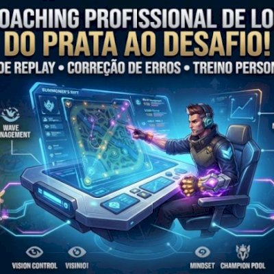 Coaching LoL: Saia do Elo Stuck e Suba de Rank Rápido