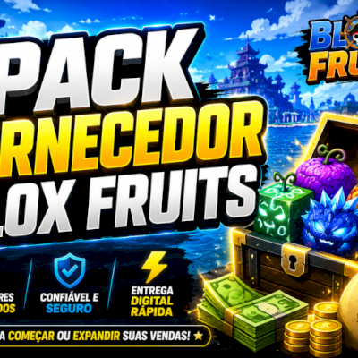 🔥 PACK FORNECEDOR BLOX FRUITS | 📦 PACK ORGANIZADO!
