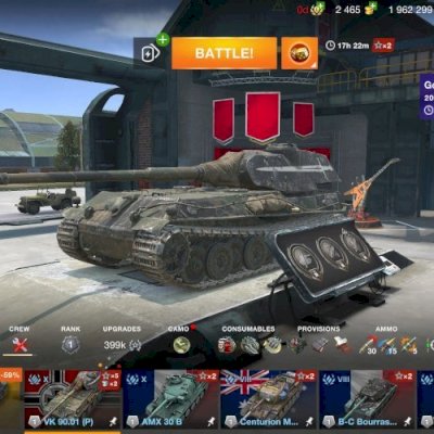 Conta World of Tanks Blitz 