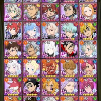 Conta 7ds grand cross collab gachiatuka, de zero