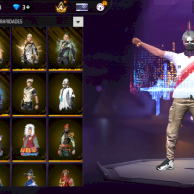 conta de FREE FIRE