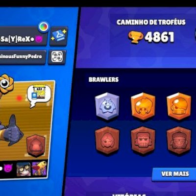 conta de brawl Star 