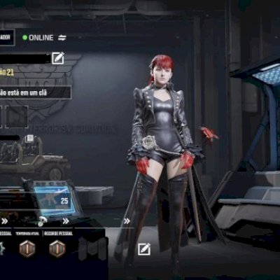Conta iniciante com 1 personagem lendário