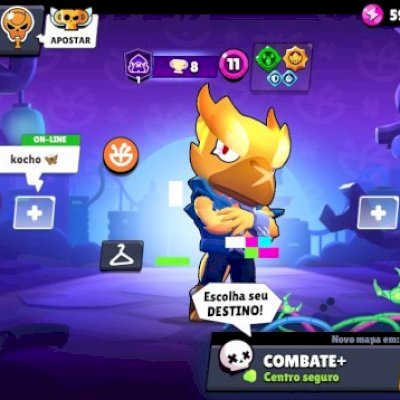 Conta de brawl com 4k de trofeus e 1 prestigio