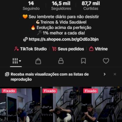 🚀 VENDO CONTA DO TIKTOK NO NICHO FITNESS – Monetizada!