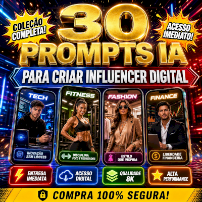 30 Prompts De Ia Para Criar Modelos Influencer Digital