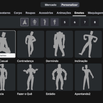 Conta de roblox!!! com diversos jogos ja avançados. Skins femininas e masculinas