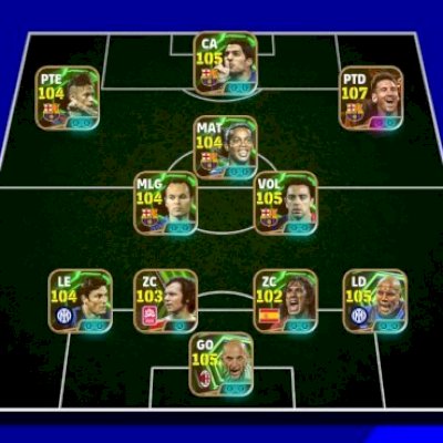 Conta Efootball com Trio Msn !, Pelé !, Legends e Cr7 Prime!