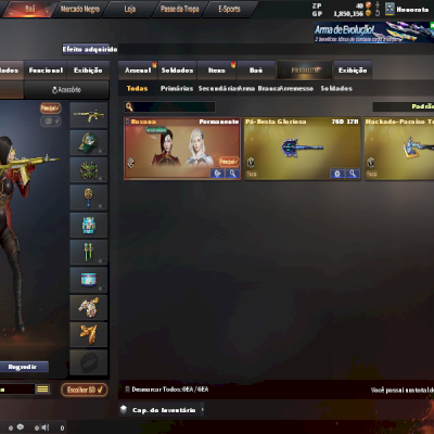 Conta Crossfire, 3 Estrelas 2 vip buff 4 do mz