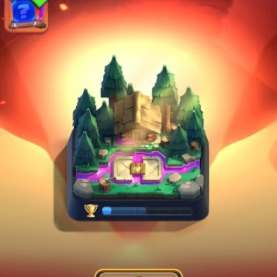 Conta de clash royale 10k troféus