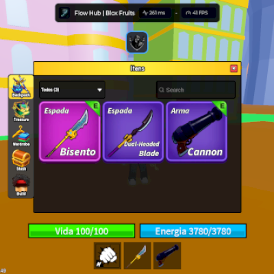 CONTA BLOX FRUITS