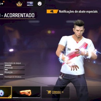 Confa ff com punho acorrentado 1 evo. Mega pixel. C.Dawn e Todas camisas de time