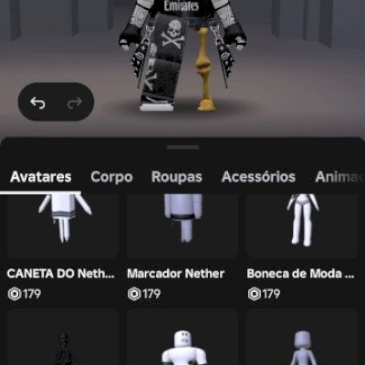 Conta Roblox ! Mais de 2.000 robux gastos