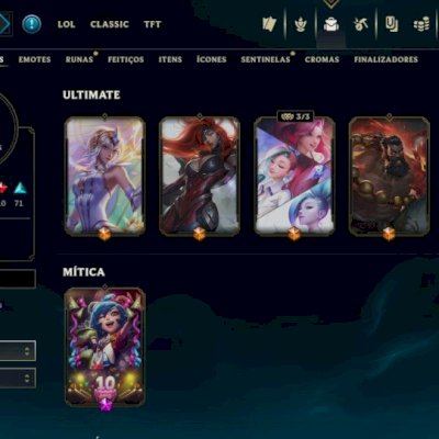 Conta Riot Completa Pc + Wild Rift R$ 1.017 Investidos
