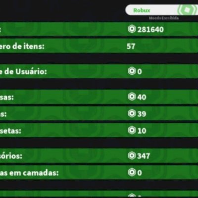AVALIADA EM 281 MIL ROBUX