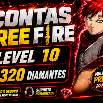 CONTAS FREE FIRE COM DIAMANTES | ESCOLHA A SUA