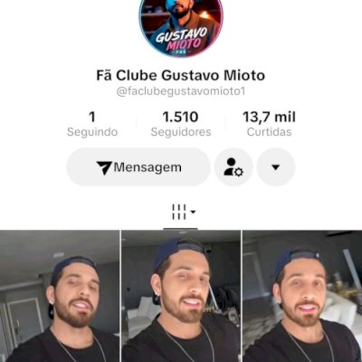 Vendo conta do tik Tok bem engajada 