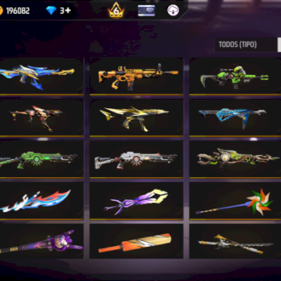 Conta free Fire bem antiga, aceito propostas