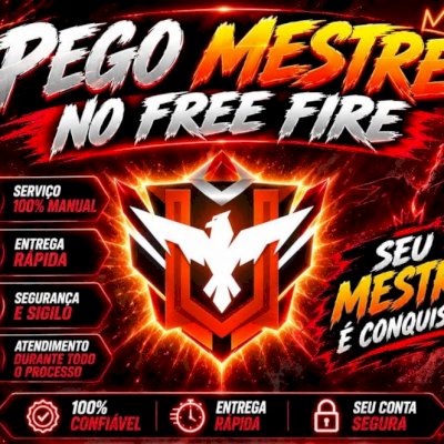 Mestre Free Fire | Upo sua Conta com Segurança