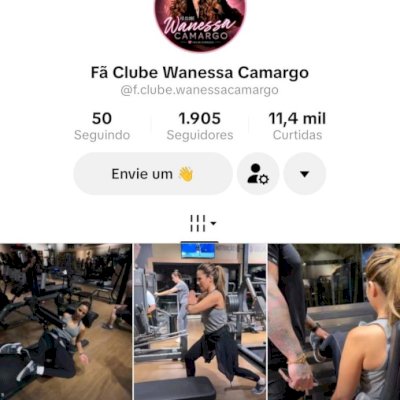 Vendo conta do tik Tok bem engajada 