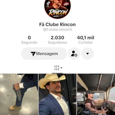 Vendo conta do tik Tok bem engajada 