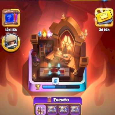 Conta Clash Royale – 12.168 troféus – R$ 300
