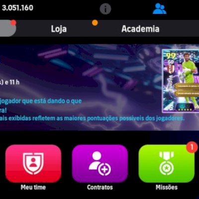 Vende-se conta de efootball 35,00