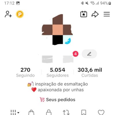 CONTA TIKTOK À VENDA – 5K SEGUIDORES 