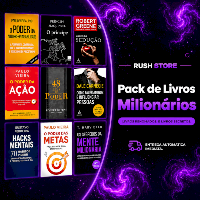 PACK COM +1.100 E-BOOKS DIGITAIS