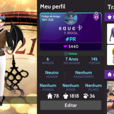 Conta antiga 