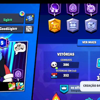Conta de brawl stars 
