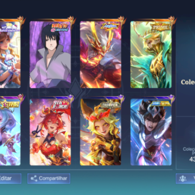 Conta Mobile legends Sasuke suyou 